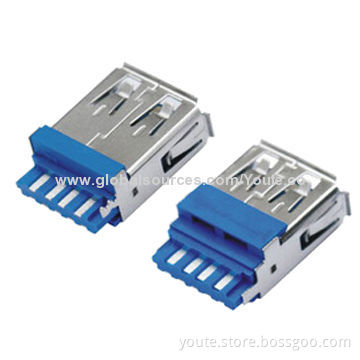 MINI USB 5P Female DIP 180 Connector